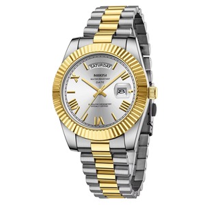 Reloj de Pulsera Drioshipping con Correa de Acero Inoxidable Sólido, Estilo Casual, Cuarzo, Clásico para Hombre, Resistente al Agua - Product Image 6