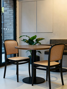 Meubles de <span class=keywords><strong>restaurant</strong></span> modernes en bois massif, ensemble table et chaises de café, meubles de <span class=keywords><strong>restaurant</strong></span> commerciaux les plus vendus pour les cafés - Product Image 1