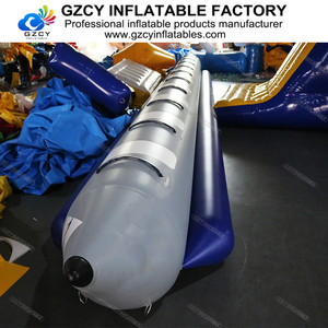 Grado comercial 0,9mm PVC inflable juego <span class=keywords><strong>de</strong></span> agua equipo Banana Boats para la venta - Product Image 2