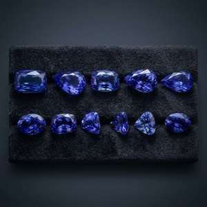 Piedras Preciosas Sueltas de Tanzanita Azul Natural en Formas Mixtas para la Elaboración de Joyas - Product Image 3