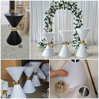 SMOOTH Meilleures ventes : Présentoir de table blanc pour gâteaux de mariage et événements festifs