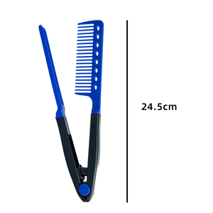 Peine Plegable Tipo V para Alisar el Cabello, para Salón de Belleza y Uso Personal - Product Image 2