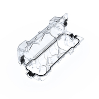 Boîte de protection de câble étanche IP55 HENG-WELL, en plastique de haute qualité, étanchéité garantie, protection contre la poussière, connexion sécurisée, résistance aux chocs