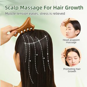 Masseur facial <span class=keywords><strong>en</strong></span> bois Gua Sha <span class=keywords><strong>pour</strong></span> drainage lymphatique, soulagement du stress, relaxation, détoxification musculaire, soulagement de l'anxiété, cadeau <span class=keywords><strong>en</strong></span> coffret - Product Image 3