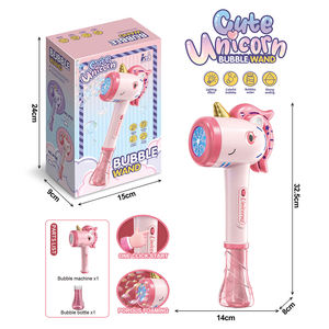 ของเล่นแจ็คโก บับเบิ้ลส์ใหม่ ขายส่ง ไม้เป่าฟองสบู่ไฟฟ้าขนาดเล็ก มีไฟ สำหรับเล่นกลางแจ้ง ไม้เป่าฟองสบู่ สำหรับเด็กชายและเด็กหญิง - Product Image 5