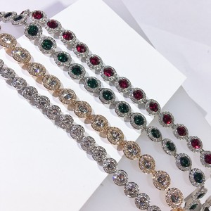 Elegante <span class=keywords><strong>Collana</strong></span> Retrò Nobile <span class=keywords><strong>con</strong></span> Cristalli e <span class=keywords><strong>Diamanti</strong></span>, Gioielli in Lega Transfrontalieri, Collane Pendenti alla Moda a Forma di <span class=keywords><strong>Cuore</strong></span> - Product Image 6