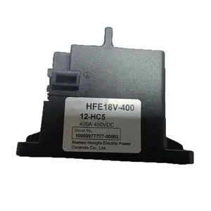 Elektronik bileşen yüksek gerilim doğrudan akım rölesi 110VDC 400A 4PIN DIP HFE18V-400/750-12-HC5 röle modülü