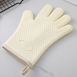 Anti-scald Thickened Silicone Heat Resistant Microwave Oven Baking <b>BBQ</b> Anti-slip Heat Insulation - Product Image 1