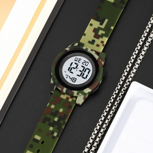 Skmei Digital Watch Silicone Strap 50m Waterproof With Alarm Back Light Unisex Sports Watch For Kids And Adults - Product Image 3