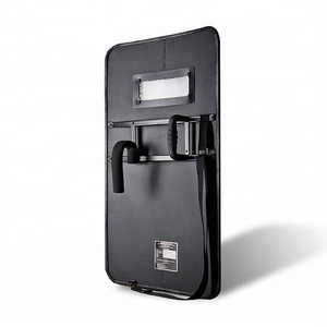 Panneau de <span class=keywords><strong>protection</strong></span> de sécurité bouclier tactique balistique en acier noir - Product Image 4