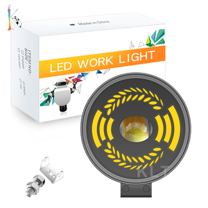 Faro <span class=keywords><strong>LED</strong></span> de Alta Calidad KLT con Luces de Trabajo Modificadas, Apto <span class=keywords><strong>para</strong></span> Camiones, <span class=keywords><strong>Semirremolques</strong></span>, Vehículos Todoterreno, Bicicletas de Playa - Product Image 1