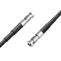 Câble CoaXPress CXP-6 HD-BNC mâle vers HD-BNC mâle 75 Ohm, câble coaxial haute vitesse pour caméra de vision industrielle