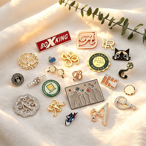 Épingles à hijab personnalisées en métal émaillé souple ou dur, broches artisanales pour revers, vente en gros - Product Image 3