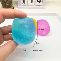 Nouveau jouet anti-stress en caoutchouc givré en forme de bonbon, balle à récupération lente pour les jeunes (7-14 ans)