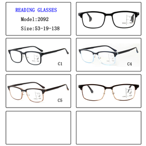 2092 Blue Light Block Plastic Progressive Multifocal TR90 Reading <strong>Glasses</strong> - Product Image 4
