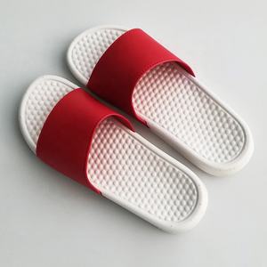 Factory Cheap Print <strong>Men</strong> White <strong>Slipper</strong> Massage Sole Indoor PVC Drop Embossed Print <strong>Men</strong> Slides <strong>Slippers</strong> Custom Logo Shoes - Product Image 4