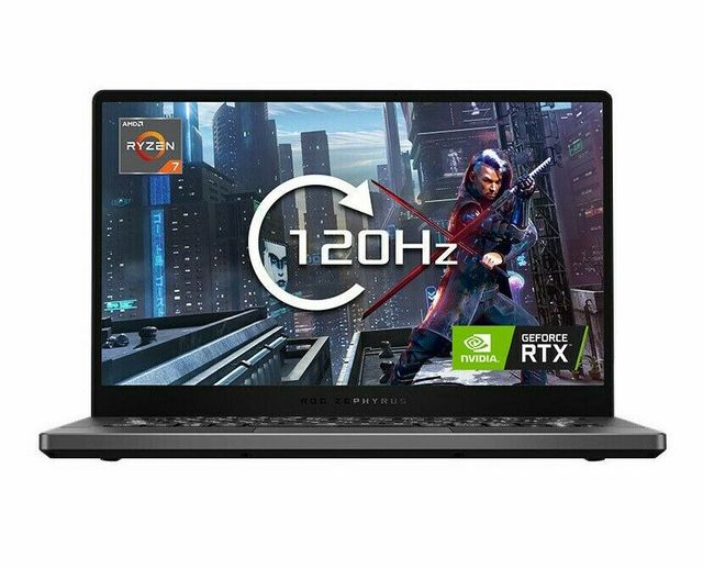 New ROG Zephyrus G14 14-inch 8K Display 12-Core Intel I9 120Hz Dedicated GPU Gaming Laptop with RGB Backlit Keyboard
