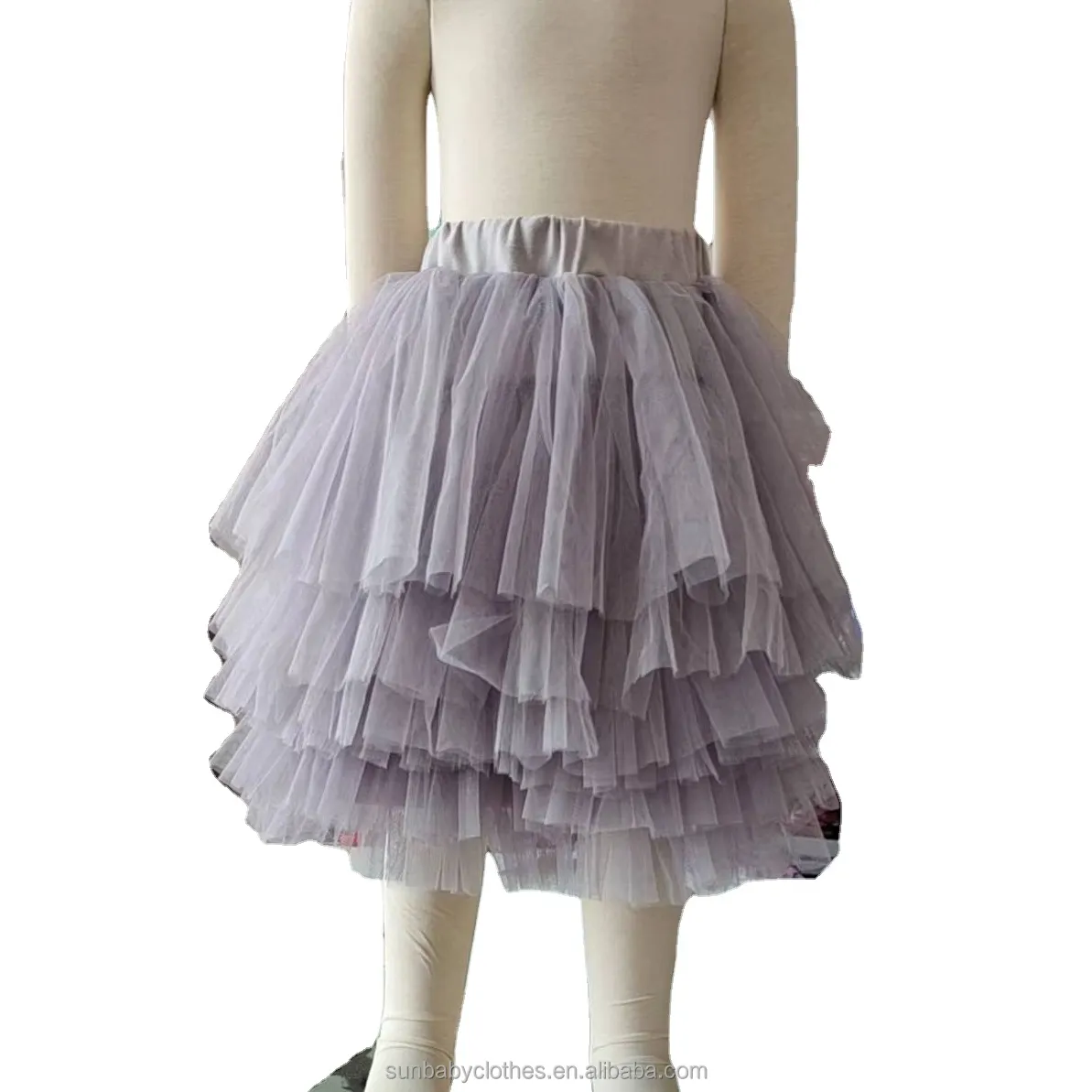 Jupe à vêtements personnalisée pour bébé fille couleur personnalisée fille princesse cadeau robe en tulle jupe tutu pour l'été