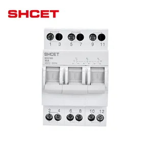 Vente chaude Ats SwitchDual Power Commutateur de transfert automatique pour générateur de SHCET