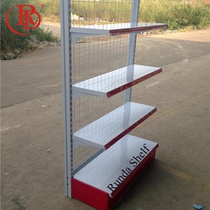 RD-2C #<span class=keywords><strong>4</strong></span> 10 Bộ 300Mm 350Mm Nhiệm Vụ Ánh Sáng Thép Gondola Hiển Thị Kệ Cho Hàng Tạp Hóa Siêu Thị Mua Sắm Cho Cửa Hàng Sử Dụng - Product Image 5