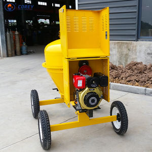 Malaxeur à béton Corey CM350-4C, moteur diesel refroidi par air 6HP, transport facile, forte force de mélange, haute efficacité 4-5m/h - Product Image 5