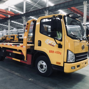 Nuevo o usado FAW 4*2 Vehículo especializado 5 toneladas camión de remolque Wrecker con buen precio accidente de tráfico Bad Car Carrier - Product Image 4