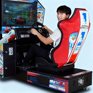 Máquina de Juegos Arcade de Alta Calidad, Juego de Motocicleta Operado con Monedas, 42 Pulgadas, Flame FF para Adultos, Uso en Interiores, Arcade City - Product Image 3