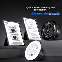 Grilles d'aération modernes en ABS avec couvercles en maille pour la ventilation domestique - Sorties d'air et de climatisation en gros