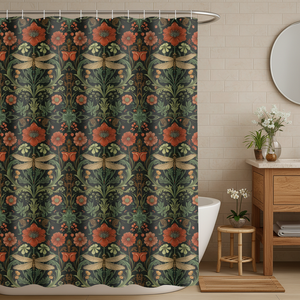 <span class=keywords><strong>Rideau</strong></span> <span class=keywords><strong>de</strong></span> <span class=keywords><strong>douche</strong></span> imprimé léopard, imperméable, résistant à la moisissure, en tissu, avec œillets antirouille pour maison moderne - Product Image 2