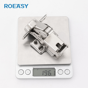 ROEASY 16-36MM Bisagra de puerta gruesa Cierre suave Oculto Hidráulico Plegable Clip-on Grado 125 Bisagra especial para gabinete de muebles - Product Image 2