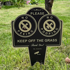 Custom Cut Metal Sign Congratulation Celebration Yard <strong>Signs</strong> <strong>Outdoor</strong> Advertising <strong>Garden</strong> Tin Sign With Stakes - Product Image 3