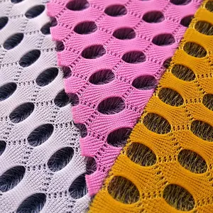 Recycled Wholesale Price Hard Warp Knit 3D Air Spacer Sandwich Mesh Fabric For Car Seat