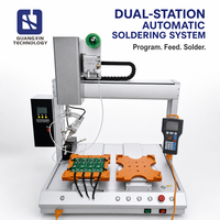 Nouveau robot de soudage automatique Guangxin industriel 4 axes 1000W avec contrôle de température et alimentation en fil pour l'assemblage électronique