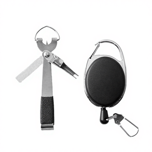 1 Fishing Stainless Steel Nipper Line Cutter Hook <b>Sharpener</b> Fly Tying <b>Tool</b> Carp Durable Waterproof Tackle High Quality By SHU CO - Product Image 2