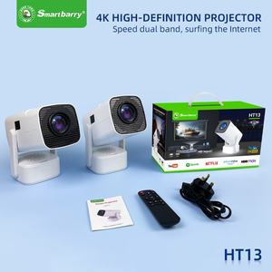 HT13 Mini K Projecteur Haute Lumen 4K WiFi Lampe LED Portable Mini Beamer Batterie pour La Maison Salon Dortoir Mur - Product Image 3