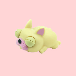 2025 Unisex PVC Soft <b>Squeeze</b> Dog Shape <b>Ball</b> Toy for Kids 5-7 Years Funny Wholesale Stress Relief Squint Toy for Boys and Girls - Product Image 5