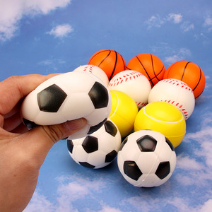 Jincan Convex Surface 63mm Sports PU <b>Ball</b> 4 Style Decompression Sponge Ventilation <b>Squeeze</b> Toys for Boys and Girls - Product Image 4