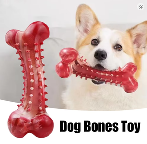 Os à mâcher <span class=keywords><strong>pour</strong></span> chiens écologiques de luxe <span class=keywords><strong>pour</strong></span> les chiens agressifs, en caoutchouc durable, saveur bœuf, presque indestructibles, jouets résistants <span class=keywords><strong>pour</strong></span> chiens - Product Image 2