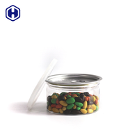 211 38mm hauteur 100ml 3.5g PET vente en gros aluminium thon peut facile à ouvrir extrémité couvercle en plastique Transparent pour bonbons pour biscuits pour
