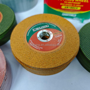 Disque de découpe et de meulage abrasif <span class=keywords><strong>SONGQI</strong></span> de haute qualité, 125 mm (5 pouces), 10 mm d'épaisseur, haute dureté, OEM, pour métal et acier inoxydable - Product Image 3