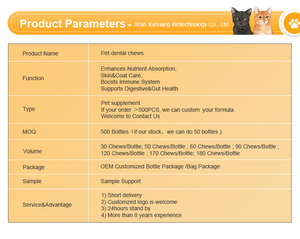 Masticables Dentales para Mascotas <span class=keywords><strong>de</strong></span> Grano Suave, Refuerzo Inmunológico, Limpieza Dental Segura y Saludable, Elimina el <span class=keywords><strong>Mal</strong></span> <span class=keywords><strong>Aliento</strong></span> para <span class=keywords><strong>Perros</strong></span> y Gatos - Product Image 6