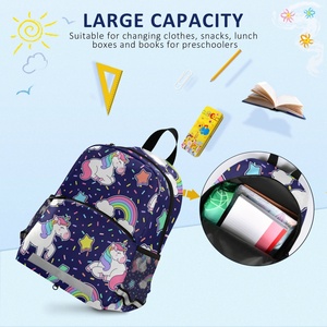 School <b>Backpack</b> Supplier Custom Unicorn Print Anti-Theft Children School Bag Primary Book Bags - Product Image 5