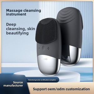 Nouvel appareil de nettoyage électrique en silicone pour le visage, brosse de massage et de lavage facial, beauté et hygiène - Product Image 2