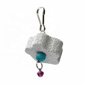 Prodotti parrocchetto giocattoli uccelli bocca pappagallo macinazione <span class=keywords><strong>bla</strong></span> pietra uccello giocattolo gabbia molare pietra giocattolo - Product Image 2