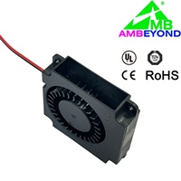 Ventilateur soufflant compact 4010 à double roulement à billes, DC 5V 12V, haute pression statique, turbo sans balais pour instruments et équipements médicaux