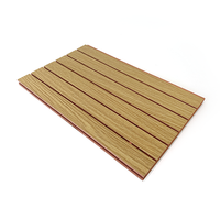 Panneaux muraux Offres Spéciales Xingang 18mm présentoir matériel MDF panneau fendu
