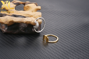 Stainless Steel Women Trendy Jewelry Wall Rainbow Shape <b>Stacking</b> <b>Ring</b> - Product Image 6
