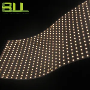 Luz de hoja LED Flexible de alto brillo SMD 2835 24V 648LED para iluminación de retroiluminación de caja de luz