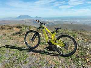 Cadre de vélo électrique tout suspendu en alliage d'aluminium Hybridizer <span class=keywords><strong>SANN</strong></span> EMTB avec moteur central Bafang M560 et batterie 48V 18Ah - Product Image 5