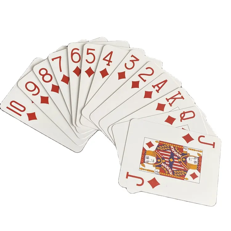 Plastic RFID Playing Cards High Quality Waterproof RFID Playing Game Card Poker